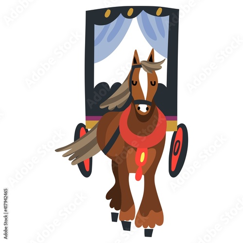 Vector Illustration of . Vector image isolated on a white background. 