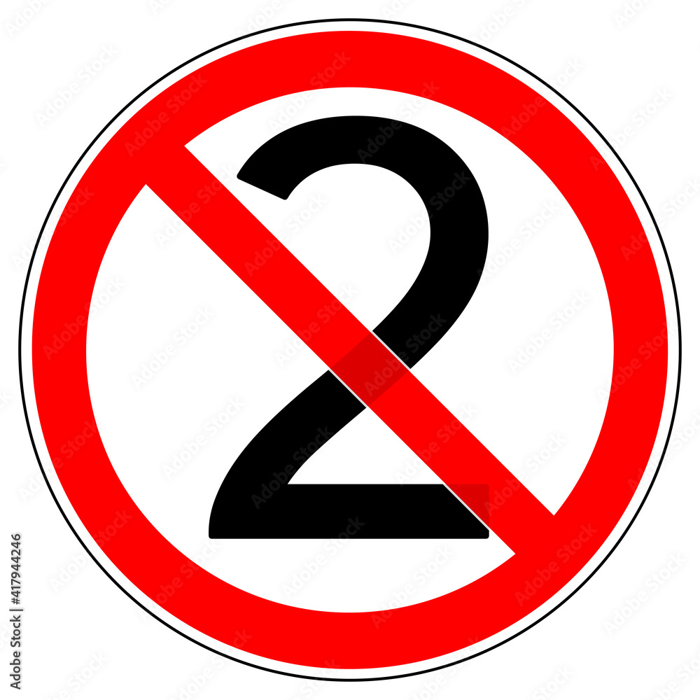 srr596 SignRoundRed german Verbotszeichen Nicht zur