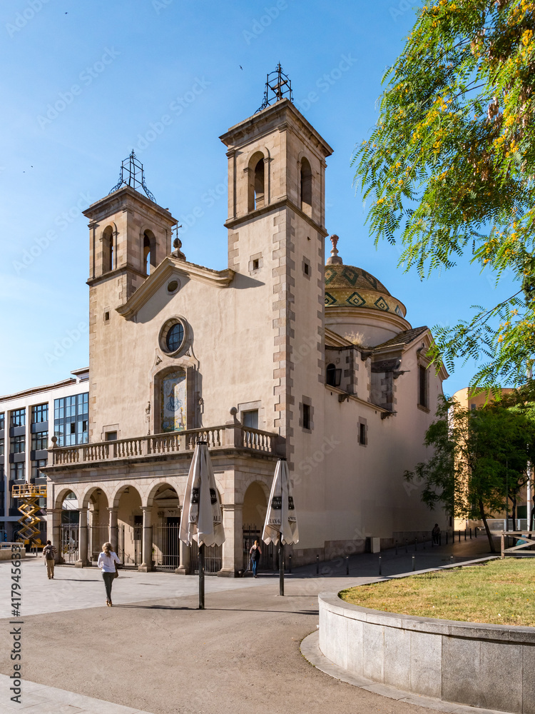Parròquia de Sant Pere Nolasc Mercedaris, church in Barcelona, spain