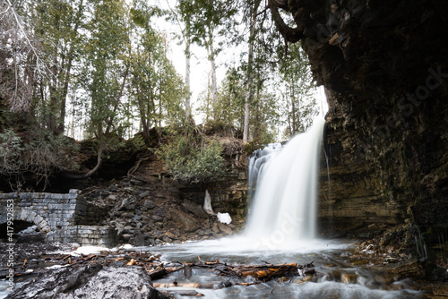 waterfall in the woods