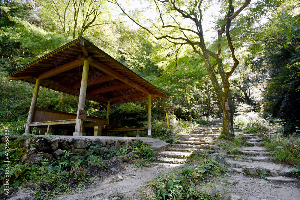 施福寺　参道　大阪府和泉市