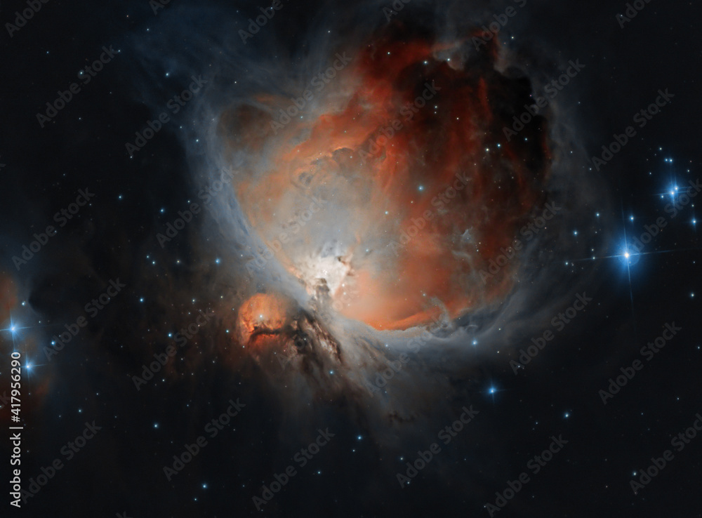 Nebulosa di Orione  M42 - obrazy, fototapety, plakaty 