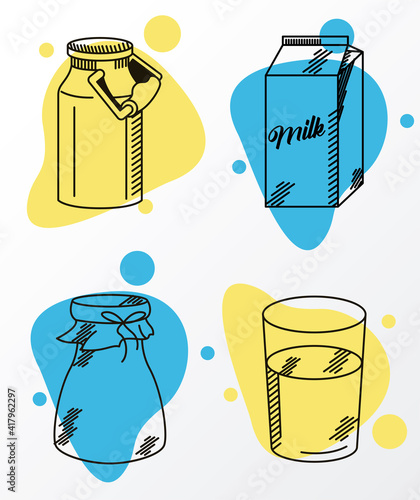 milk four products