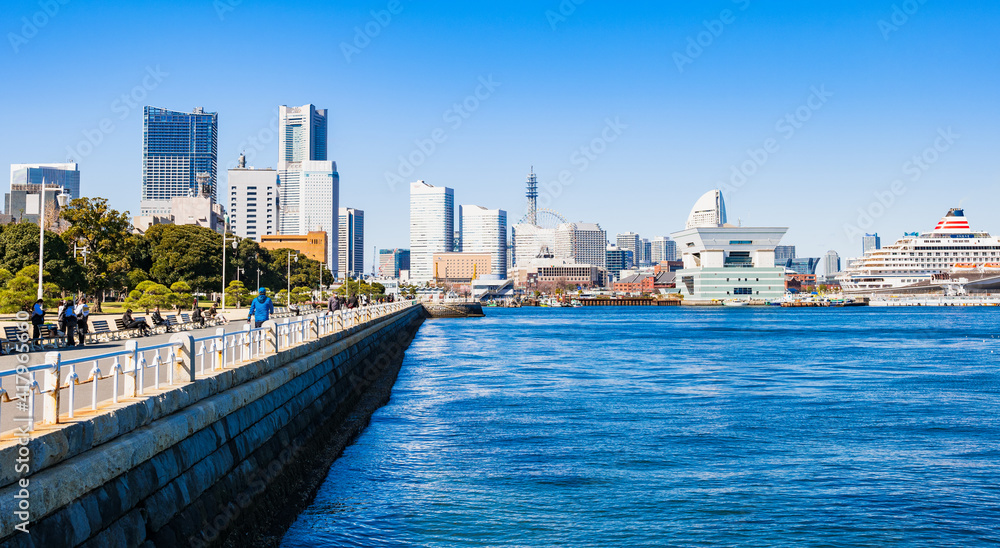 Fototapeta premium 横浜 ベイエリア