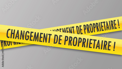 Logo changement de propriétaire.