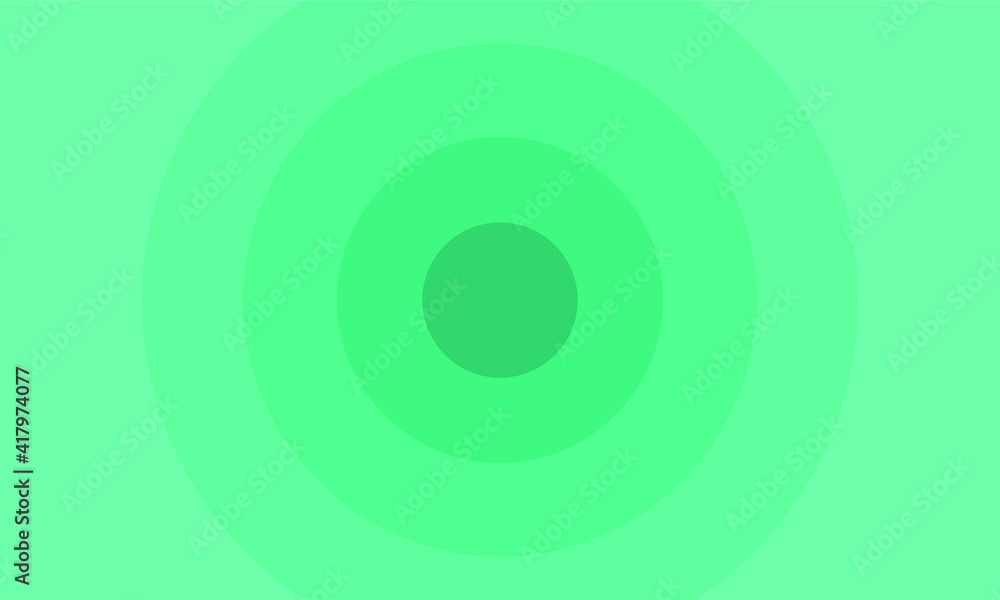 artistic abstract background design in green gradation in circle style artistic abstract background design in green gradation in circle style
