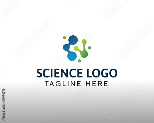science logo molecule logo creative symbol logo