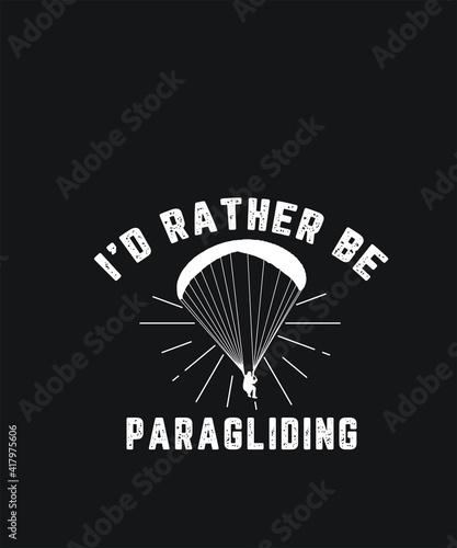 Paragliding parachute sky vector, template, icon, image, infographic, minimal, graphic design.