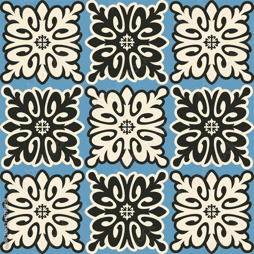 Design asian patterns element. Kazakh national beautiful ornaments on a background. EPS