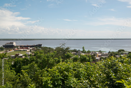 River mouth in Coatzacoalcos Veracruz 