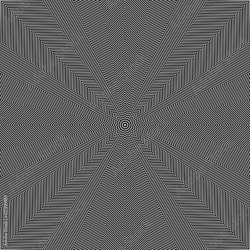 Psychedelic optical spin illusion background.