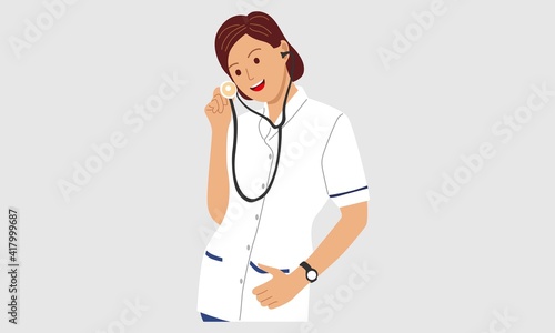 Doctor woman design vector illustration