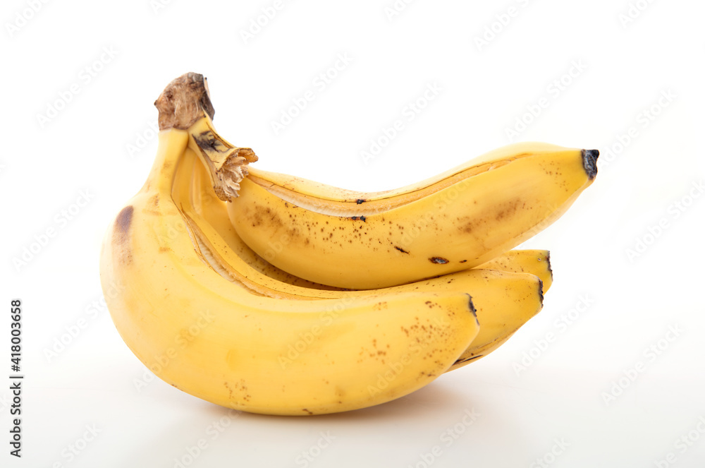Bananas on a white background Bananas on a white background