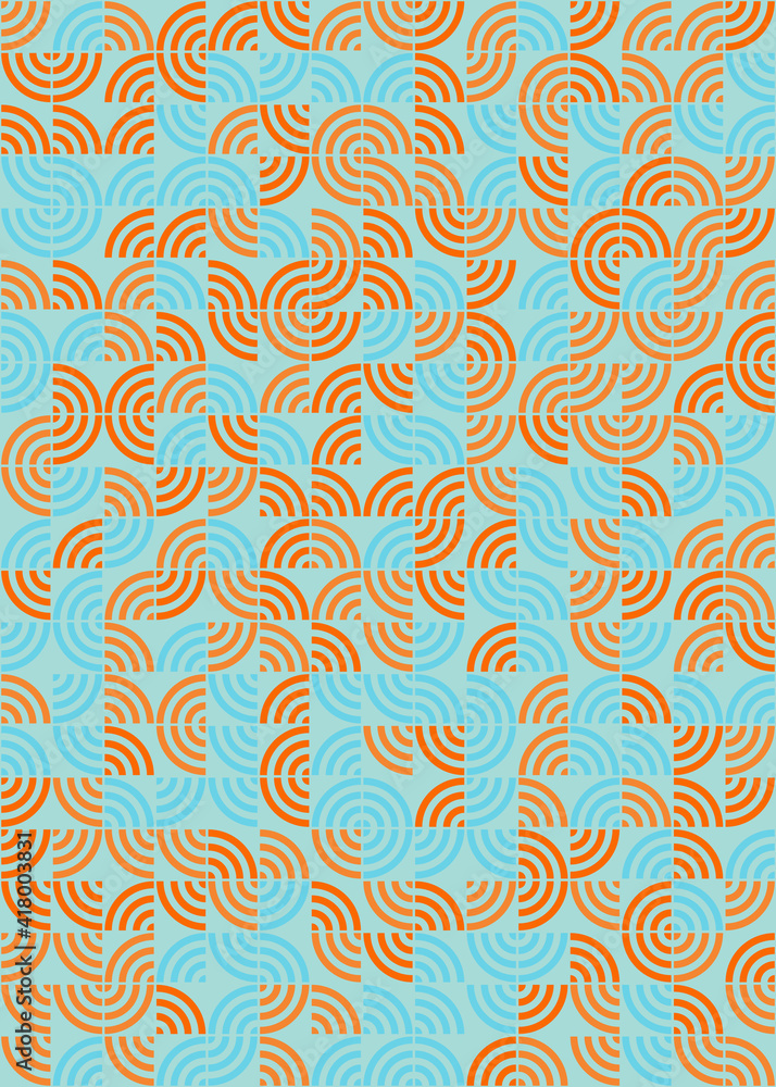 Abstract Geometric Pattern generative computational art illustration Abstract Geometric Pattern generative computational art illustration