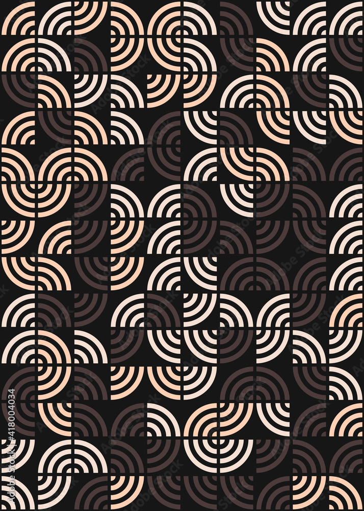 Abstract Geometric Pattern generative computational art illustration Abstract Geometric Pattern generative computational art illustration