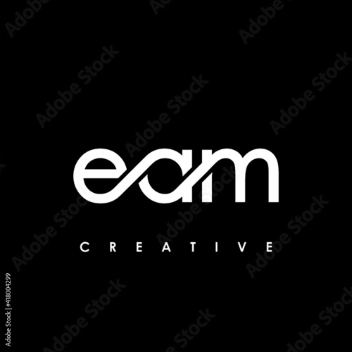 EAM Letter Initial Logo Design Template Vector Illustration