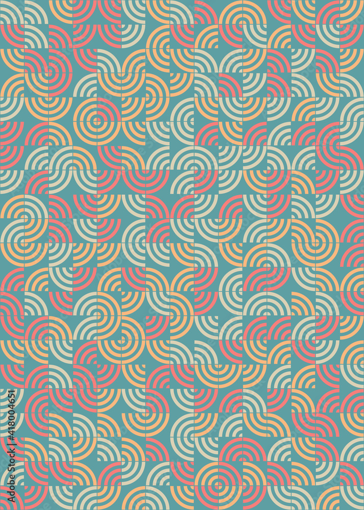 Abstract Geometric Pattern generative computational art illustration Abstract Geometric Pattern generative computational art illustration