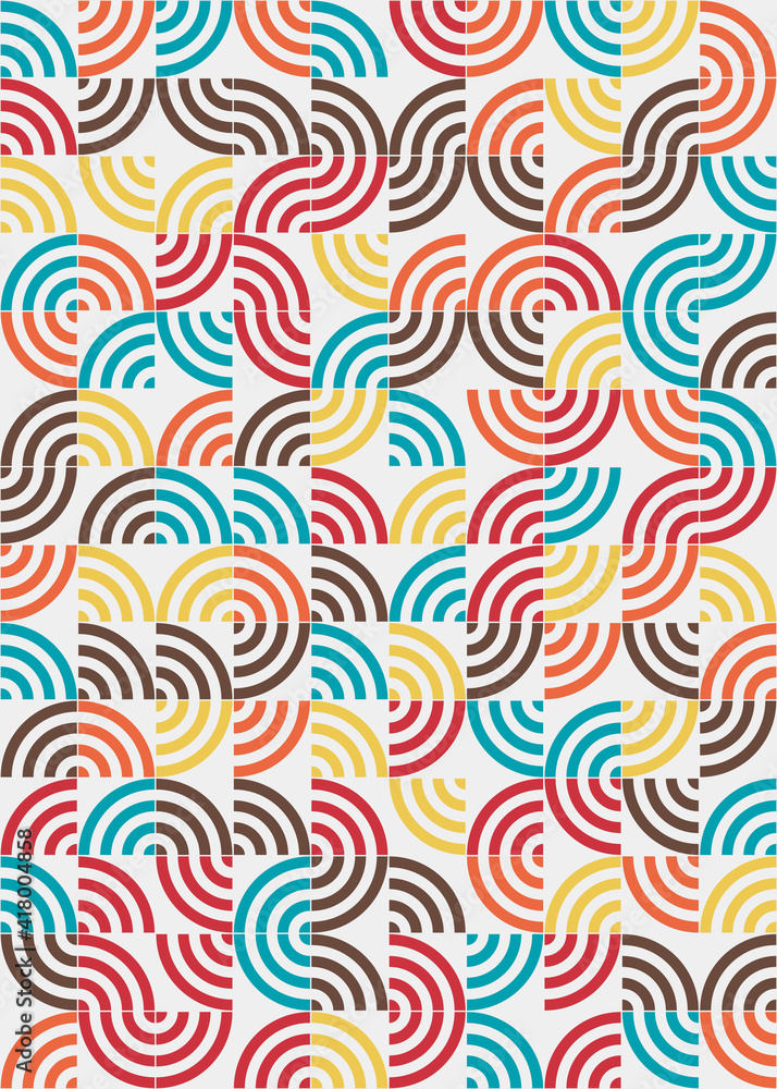 Abstract Geometric Pattern generative computational art illustration Abstract Geometric Pattern generative computational art illustration