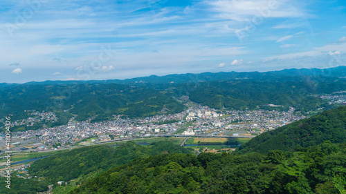 View of Izu town, Shizuoka, Chubu, Japan.