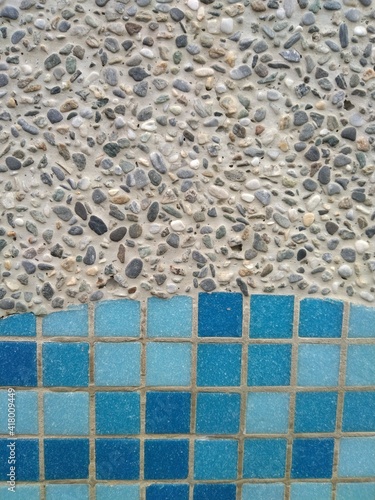 colorful tiles close-up background and texture