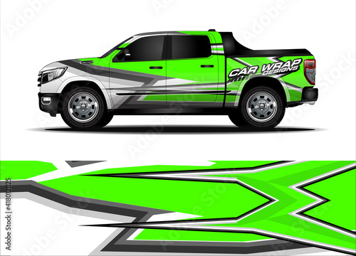 car graphic background vector. abstract lines concept  for truck and vehicles graphics vinyl wrap  