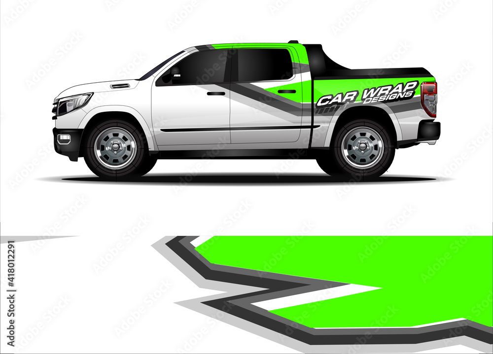 car graphic background vector. abstract lines concept  for truck and vehicles graphics vinyl wrap 
