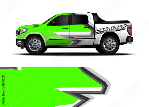 car graphic background vector. abstract lines concept  for truck and vehicles graphics vinyl wrap 
