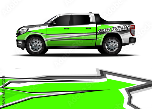 car graphic background vector. abstract lines concept  for truck and vehicles graphics vinyl wrap  