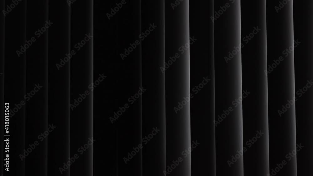 custom vertical blinds closing on window - medium custom vertical blinds closing on window - medium