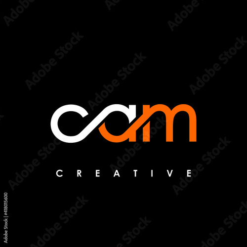 CAM Letter Initial Logo Design Template Vector Illustration
