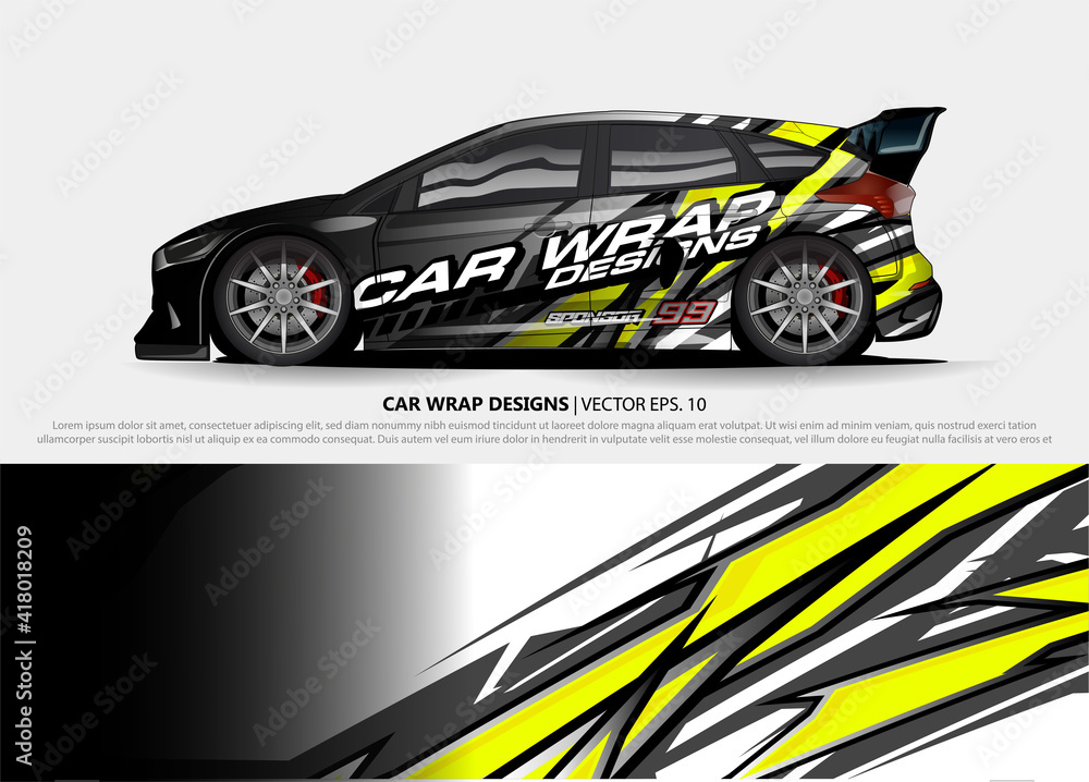 car wrap design. simple lines with abstract background vector concept for vehicle vinyl wrap and automotive decal livery
car wrap design. simple lines with abstract background vector concept for vehicle vinyl wrap and automotive decal livery