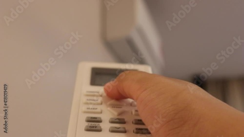 turning on air conditioning at twenty four (24) degrees celsius - medium 