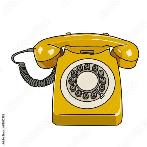 old cord phone