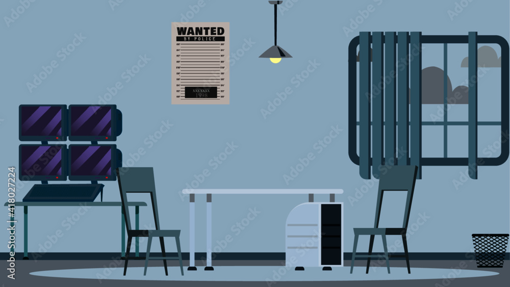 Fotografie police station interior look.