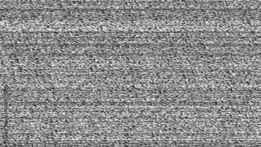 VHS video noise, analog television. Lost TV signal background. VHS video noise, analog television. Lost TV signal background.