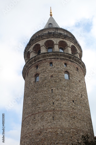 Galata Tower in Istanbul, Turkey