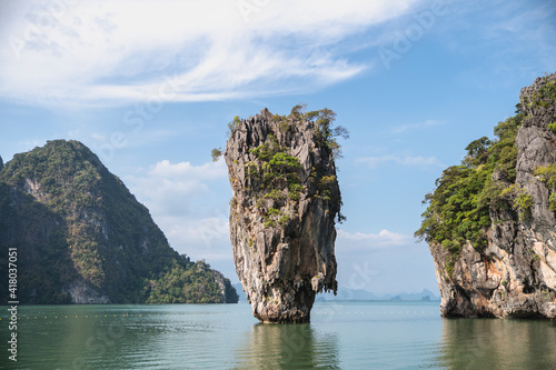 James Bond Island in Phang Nga Bay, Thailand © marchsirawit