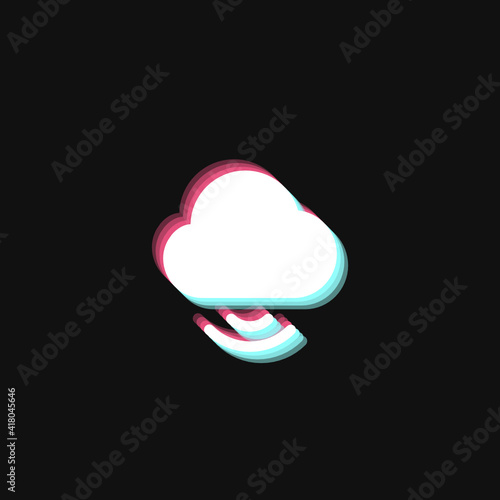 Cloud Sharing - 3D Effect