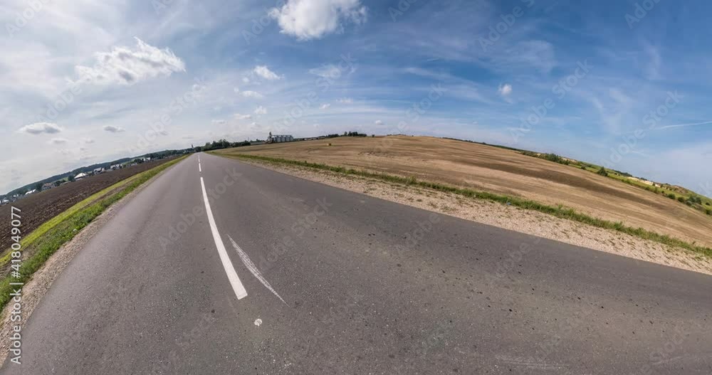 transformation of the landscape into a small planet and back into a plane. curvature of space transformation of the landscape into a small planet and back into a plane. curvature of space