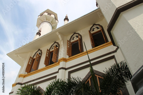 mosque (masjid sultan) in singapore photo