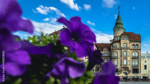 Cuadro en lienzo old town Oradea