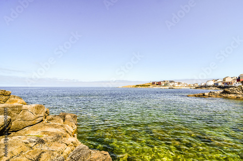 landscape view, in san cibrao lugo, north spain, galicia, spain, europe photo