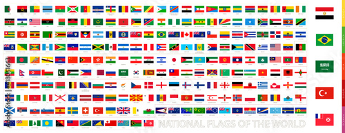 All flags of the world in official proportions.
