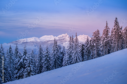winter mountain landscape © Ivan