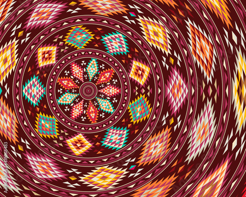 American indian background 4
