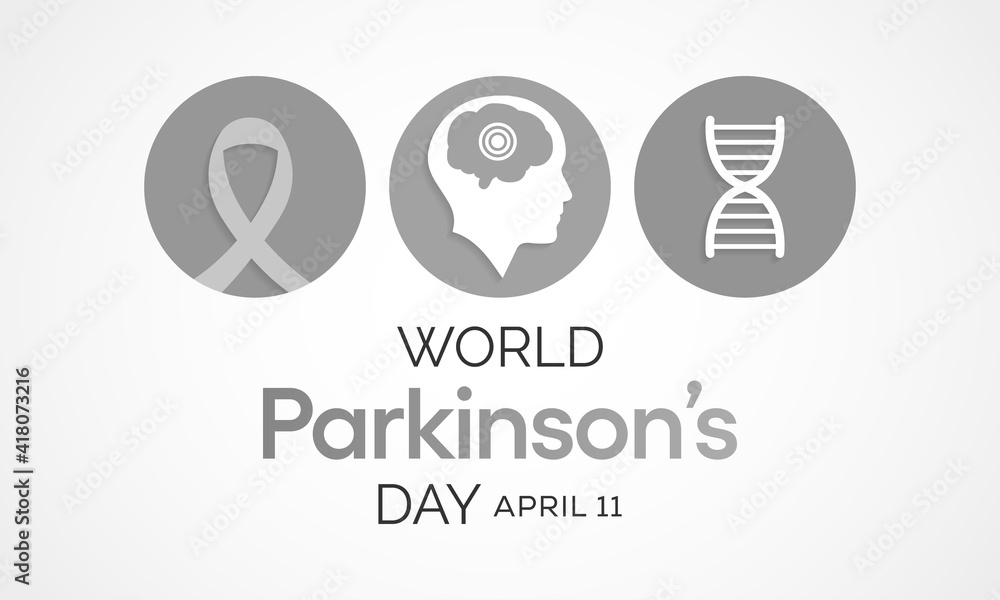 Vector illustration on the theme of World Parkinson's disease (PD) day observed each year on April 11th across the globe. Vector illustration on the theme of World Parkinson's disease (PD) day observed each year on April 11th across the globe.