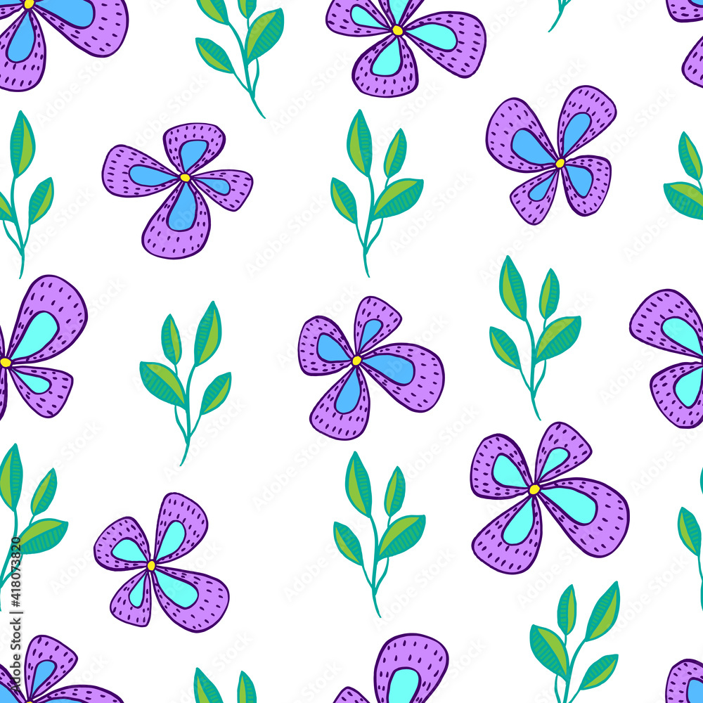 vector seamless pattern floristry with twigs. For fabric, wallpaper, paper, textiles, backgrounds and paper, invitations and cards vector seamless pattern floristry with twigs. For fabric, wallpaper, paper, textiles, backgrounds and paper, invitations and cards