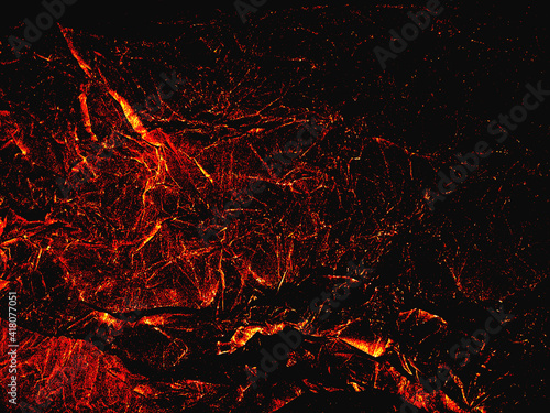 red and hot lava abstract picture and background