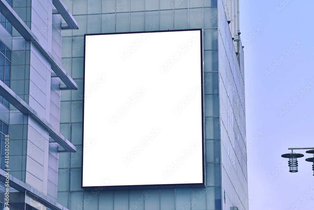 옥외광고,전광판, 빌보드광고 목업 배경화면 Stock Photo | Adobe Stock