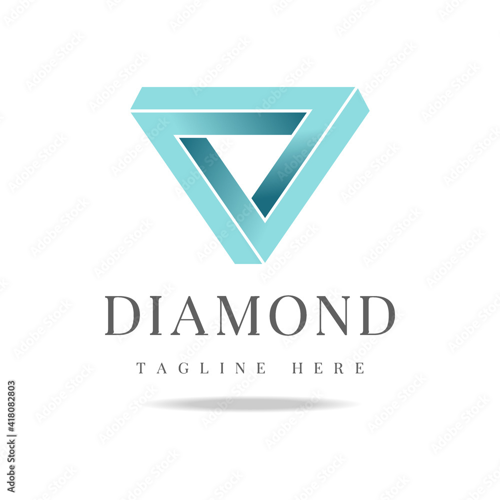 Abstract art triangle logo with blue shape background.Design template icon, sign success, symbol safe.Brand Identity for business company, secure, technology, innovation, digital. Vector illustration Abstract art triangle logo with blue shape background.Design template icon, sign success, symbol safe.Brand Identity for business company, secure, technology, innovation, digital. Vector illustration